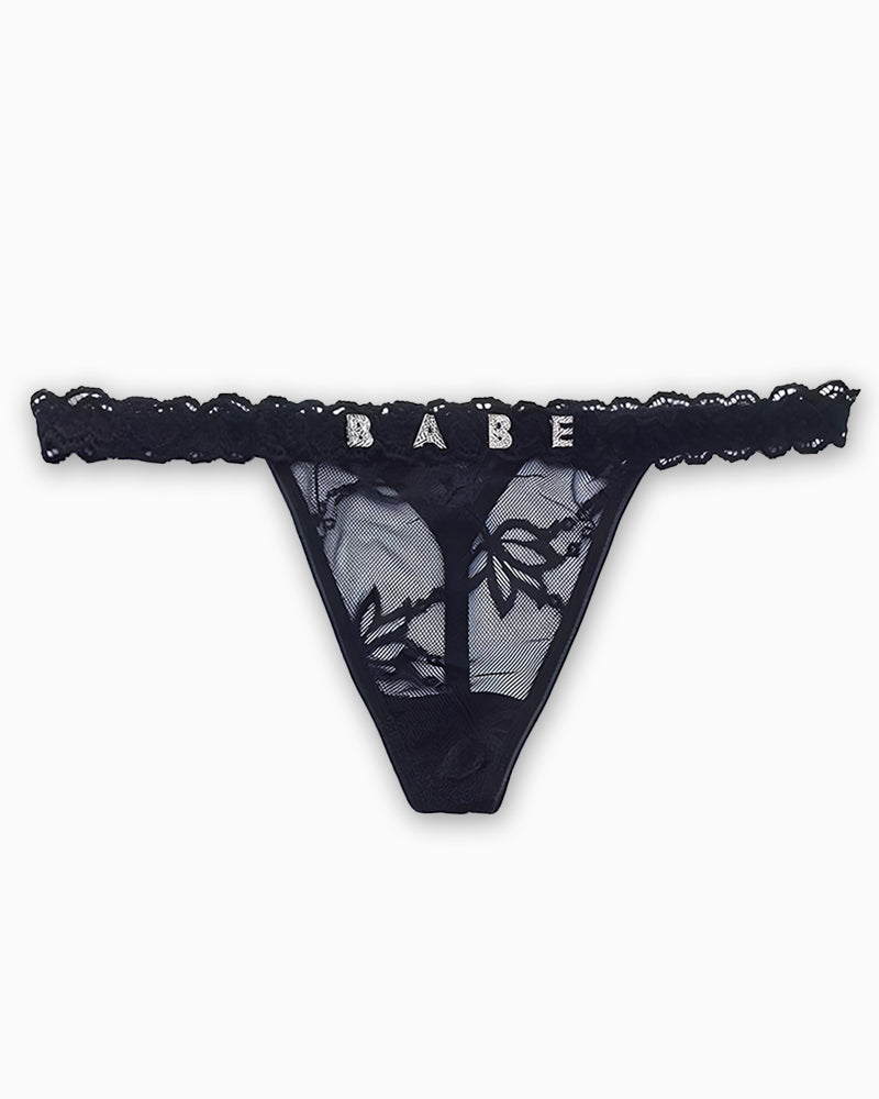 Customisable Name Thong