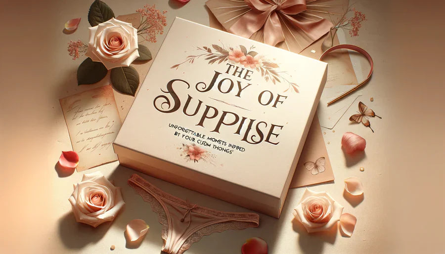 The Joy of Surprise: Unforgettable Moments Inspired by Our Custom Thongs