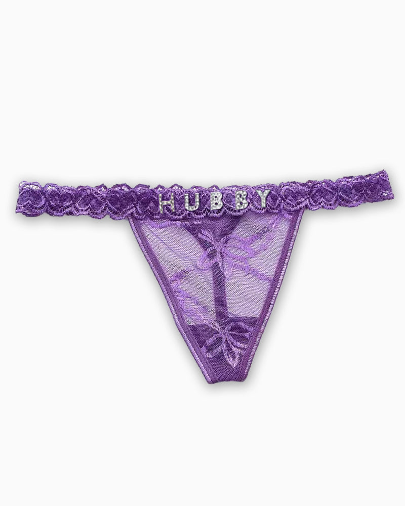 Customisable Name Thong
